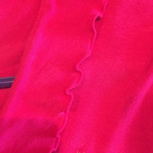 Liz Claiborne ruffle trim top - Picture 3 of 4